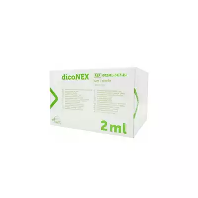 duoNEX Strzykawka Jednorazowego Użytku 3 - częściowa 2ml 100szt