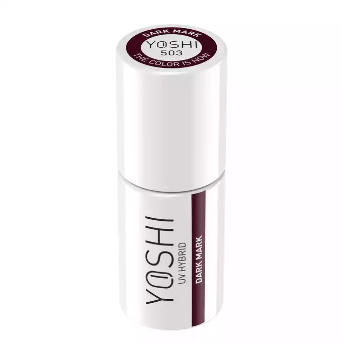 Yoshi - Hybrid Varnish 503 Dark Mark 6ml - Hurtownia Kosmetyczna
