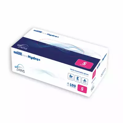 Rękawiczki Nitrylowe Hydra +