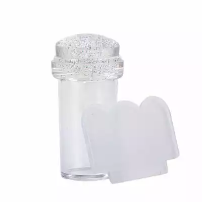 Silikonowy Stempelek Do Stempli Do Frencha Średnica 2.3cm Przeźroczysty Clear