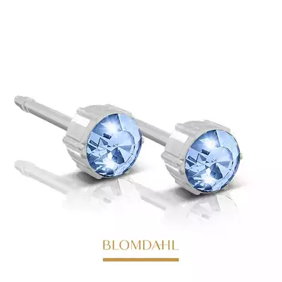Blomdahl - Kolczyk Sapphire 4 mm SFJ