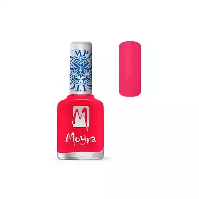 Moyra Lakier Hybrydowy Do Stempli 20 Neon Pink 12 Ml