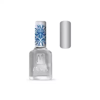 Moyra Lakier Hybrydowy Do Stempli 08 Silver 12 Ml