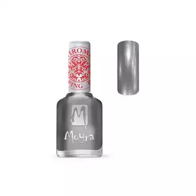 Moyra Lakier Do Stempli 25 Chrome Silver 12 Ml