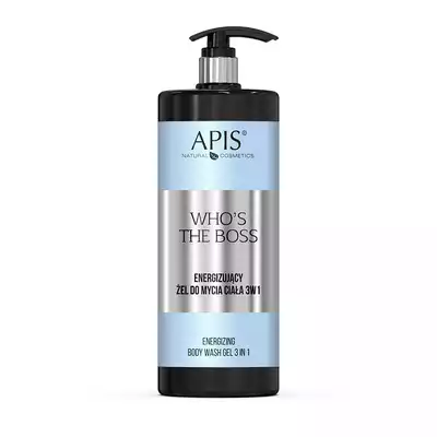 APIS Who's The Boss Energizujący Żel Do Mycia Ciała 3w1 1000 Ml