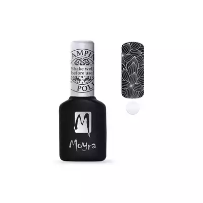 Moyra Lakier Hybrydowy Do Stempli SGP 03 Biały 10 Ml