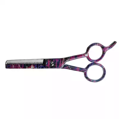 Ronney Thinner Degażówki Fryzjerskie 5,5&quot; Pink Neon