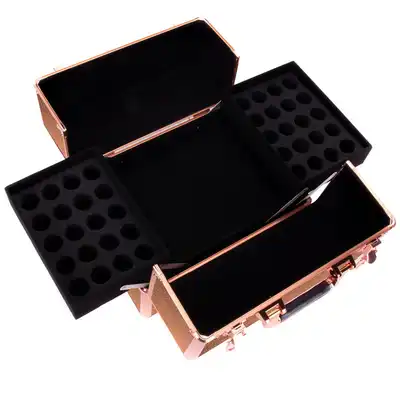 Mollylac Kuferek Kosmetyczny XL 36W Kratka Na Lampę  Rose Golden