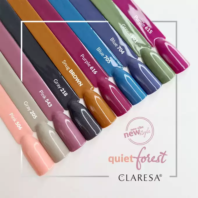 Claresa - Lakier hybrydowy GREEN 801 -5g