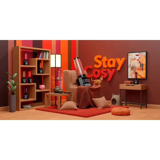 Claresa - Lakier Hybrydowy STAY COSY 3 -5g