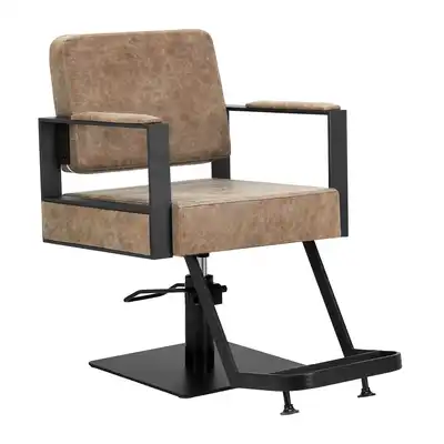Gabbiano Friseurstuhl Modena altbraun