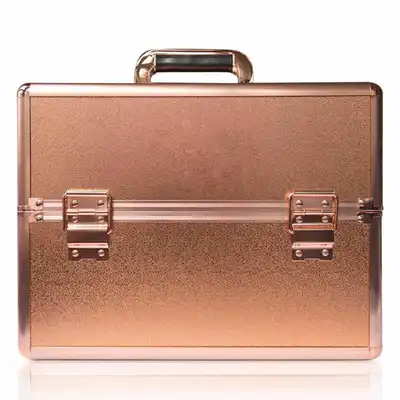 Mollylac Kuferek Kosmetyczny XL 36W Kratka Na Lampę  Rose Golden