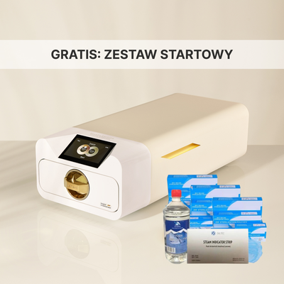 Autoklaw Enbio S Kl.B Beauty Edition+Magic Filtr+ Certyfikat Bezpieczeństwa + Darmowy Pakiet Początkowy Do Sterylizacji