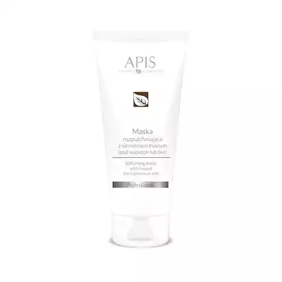 APIS Maska Rozpulchniająca Z Siemieniem Lnianym (pod Wapozon Lub Bez) 200ml