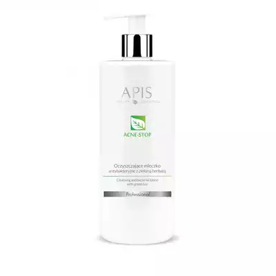 APIS Acne-Stop Oczyszczające Mleczko Antybakt. Z Zieloną Herbatą 500ml