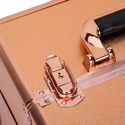 Kuferek Kosmetyczny XL Na Lampę 36W Total Rose Golden