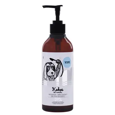 Yope Naturalny Nawilżający Żel Pod Prysznic Kokos Sól Morska 97% 400ml