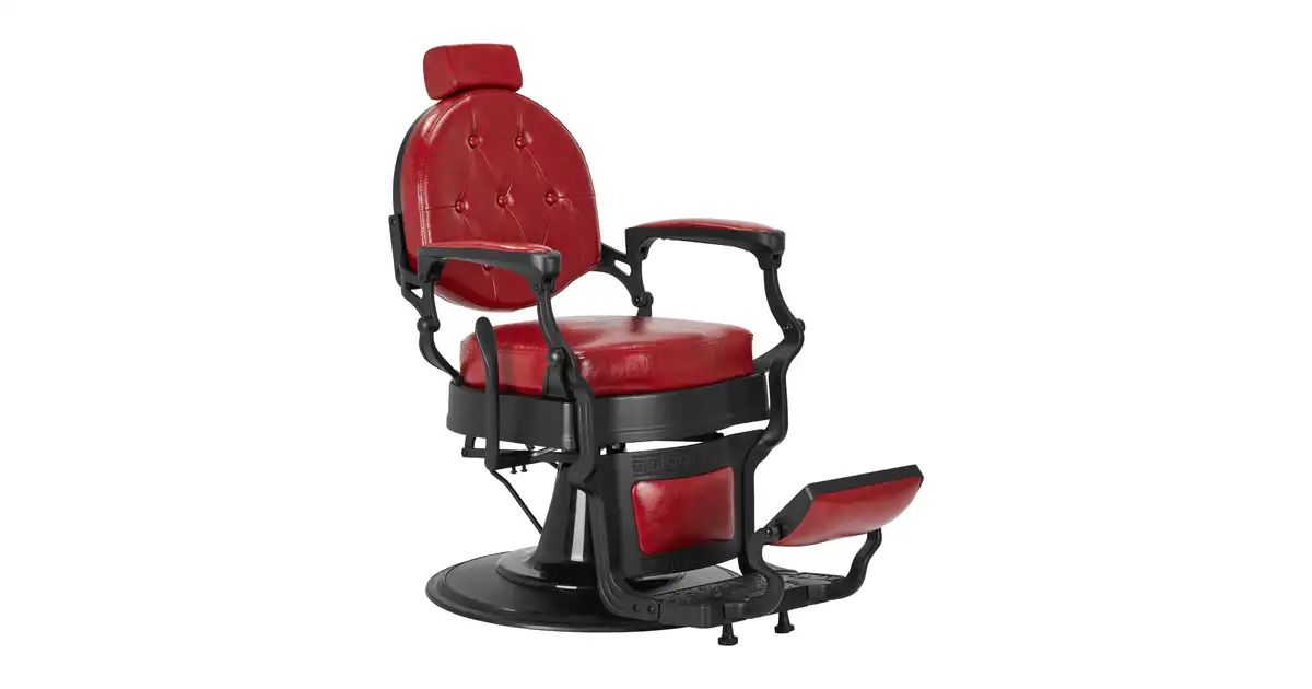 Gabbiano barber chair President Red Hurtownia Kosmetyczna Vanity