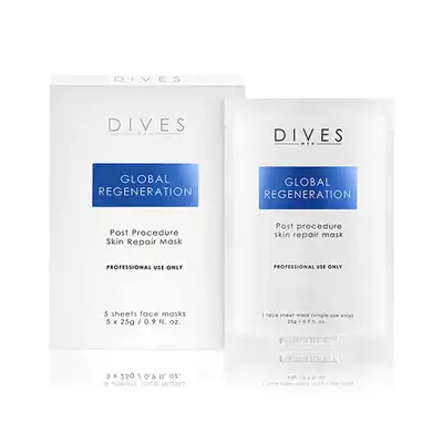 Dives Global Regeneration Mask Pozabiegowa Maska Płatowa Do Intensywnej Regeneracji Skóry Podrażnionej