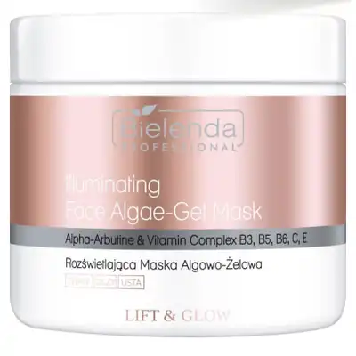 Bielenda Lift &amp; Glow Rozświetlająca Maska Algowo-Żelowa 190g