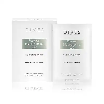 Dives Power Hyaluronic O2 Mask Maska Płatowa O Działaniu Wybitnie Nawilżającym I Dotleniającym