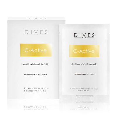 Dives C-Active Mask Antyoksydacyjna Maska Z Witaminą C