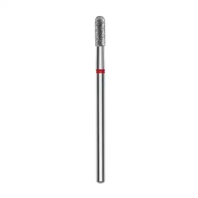 Staleks Expert FA30R023/6.5 2,3mm/6,5mm Frez Diamentowy Do Skórek I Paznokci Walec Zaokrąglony Czerwony