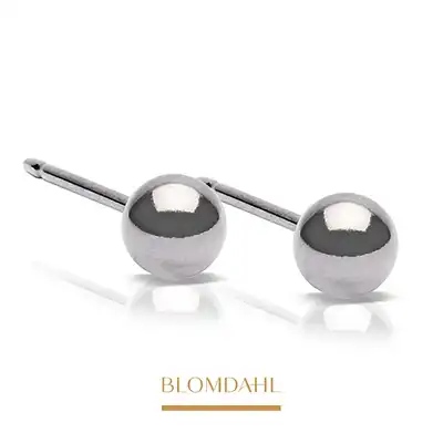 Blomdahl -  Kolczyk Ball 4 mm SFJ Para