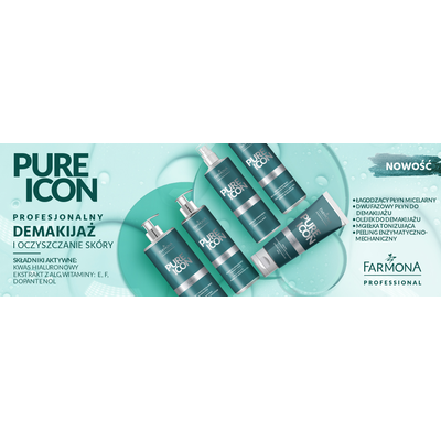 Farmona Pure Icon Łagodzący Płyn Micelarny Do Demakijażu 500ml