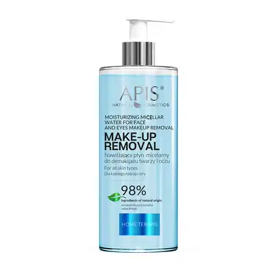 Apis Home Terapis Nawilżający Płyn Micelarny Do Demakijażu Twarzy I Oczu / 500 Ml