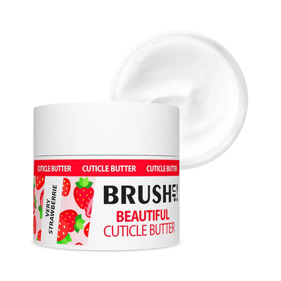 Brushup! Masełko Do Skórek Beautiful Cuticule Butter - Very Strawberrie 13g