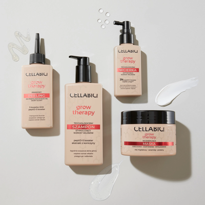 Cellabic Tricho Grow Therapy Kwasowy Peeling Do Przetłuszczającej Się Skóry Głowy 150ml