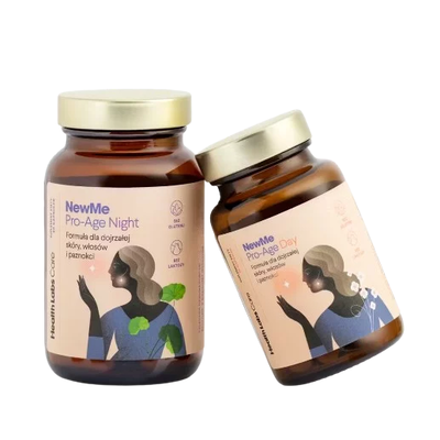 Health Labs Care Zestaw NewMe Pro Age Wspierający Produkcje Kolagenu 30 Kapsułek + Wspierający Produkcje Kolagenu 60 Kapsułek