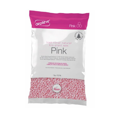 Depileve - Wosk Tradycyjny Biowax Różany W Granulkach 1kg
