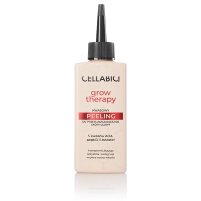 Cellabic Tricho Grow Therapy Kwasowy Peeling Do Przetłuszczającej Się Skóry Głowy 150ml