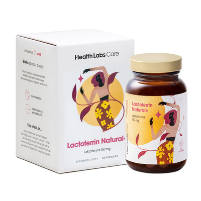 Health Labs Care Lactoferrin Natural+ 30 Kapsułek