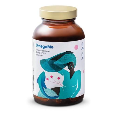 Health Labs Care Kwasy Tłuszczowe Omega 3 EPA I DHA Z Ryb - Suplement Diety 60 Kapułek