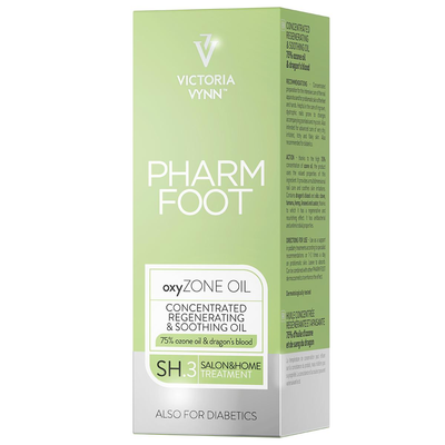 Pharm Foot OxyZone Oil Skoncentrowany Olejek Regenerująco- Łagodzący 75% Oliwy Ozonowanej I Smocza Krew 15ml