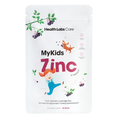 Health Labs Care MyKids Zinc Żelki, 60szt