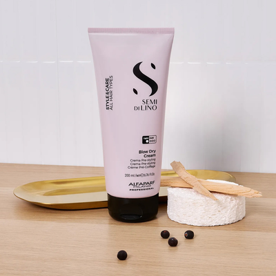 Alfaparf Milano Semi Di Lino Blow Dry Cream Stylizujący Krem Do Suszenia Włosów 200ml
