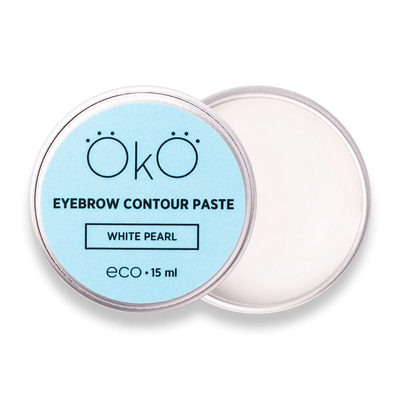 OKO Pasta Do Konturowania Brwi Eyebrow Contour Paste White Pearl, 15 Ml