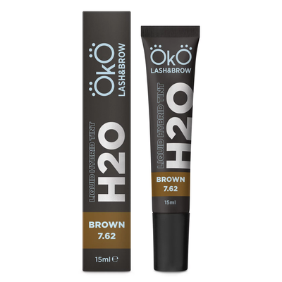 OKO Farba Do Brwi I Rzęs H20 Liquid Hybrid Tint Brown 7.62, 15 ml