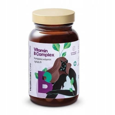 Health Labs Care, Suplement Diety Vitamin B Complex, Kompleks Witamin Z Grupy B, 60 Kapsułek