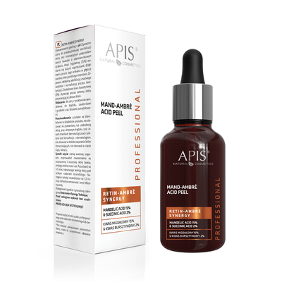 Apis Retin- Ambre Synergy Gly-Ambré Acid Peel Kwas Migdałowy 15% &amp; Kwas Bursztynowy 2% /30 Ml