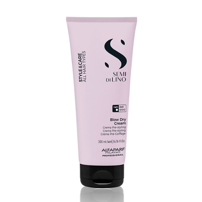 Alfaparf Milano Semi Di Lino Blow Dry Cream Stylizujący Krem Do Suszenia Włosów 200ml