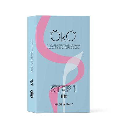 OKO Środek Do Laminowania Rzęs I Brwi Step 1 Lift, Pudełko 5 Saszetek