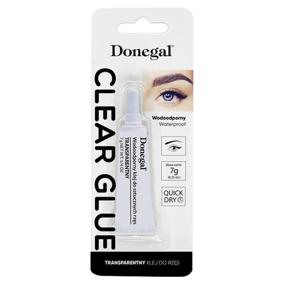Donegal Klej Do Rzęs Wodoodporny Clear Glue 7g