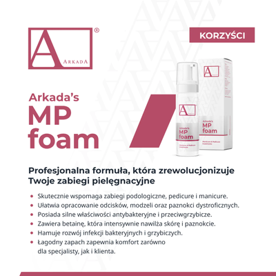 Arkada’s MP Foam Keratolityczna Pianka