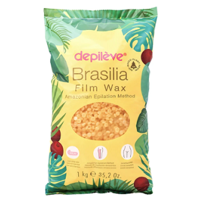 Depileve - Wosk Do Depilacji Brasilia Film Wax W Granulkach 1kg