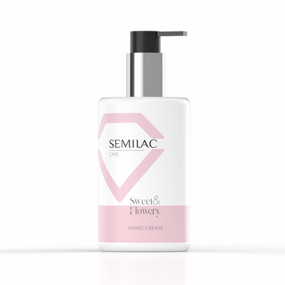 Semilac Krem Do Rąk Care Sweet &amp; Flowery Hand Cream 250 ml
